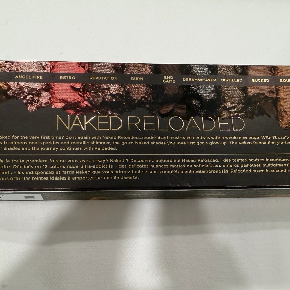 Urban Decay Naked Reloaded Eyeshadow Palette - Gold and Brown - Picture 2 of 4